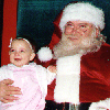 Claire and Santa
